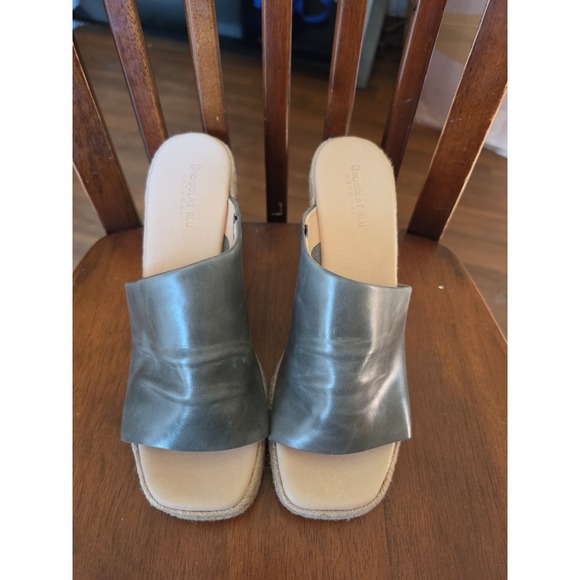 Chocolat Blu Shoes - Chocolat Blu Sage Green  Sandals Size 10
